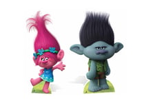 Princess Poppy and Branch Trolls Cardboard Cutouts Pack of 2