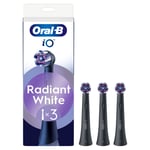 Oral B - Oral-B iO Radiant White Tandborsthuvuden - Svart - 3 st