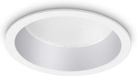 Deep, Indbygningslampe, 10W, LED, 1250 lumen/4000 kelvin, aluminium, metal, Ø103xH56mm