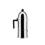 Alessi - La Cupola Espressokahvinkeitin - 1 kuppi - Kahvikoneet & kahvinkeittimet - Aldo Rossi - Hopea,Musta