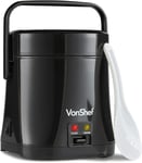 Vonshef Small Rice Cooker 0.3L – Electric Rice Steamer for 2 with Keep Warm Func