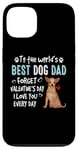 Coque pour iPhone 13 Chihuahua Best Dog Dad Valentines Day Funny Puppy