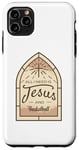 iPhone 11 Pro Max I Love Jesus and Basketball Player Lover Christian Case