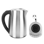 1.7L Water Heater Electric Tea Kettle Stainless Steel Water Boiler