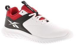 Reebok Junior Boys Trainers Rush Runner 4 Leather Lace Up white Leather (archived) - Size UK 5.5