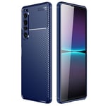 Sony Xperia 1 IV      Carbon Fibre Case    Navy