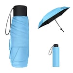 Vicloon Parapluie Pliant,Mini Parapluie de Soleil,Parapluie de Poche Ultra Léger Mode Compact Portable Anti-UV,Idéal pour les activités de plein air Golf Voyage Randonnée