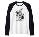 Easy Costume | Alice In Wonderland - White Rabbit Raglan Baseball Tee