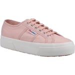 Superga 2740 Platform Cotton WoMens Pink Blush Trainers material_cotton - Size UK 5.5