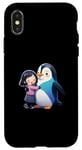 Coque pour iPhone X/XS Costume incroyable de pingouin pour les fans de l'Arctique