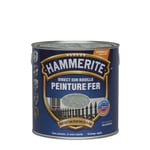 Peinture fer HAMMERITE Direct sur rouille martelé 2,5L argent