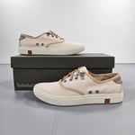 Timberland Womens Sneakers 5.5 UK Amherst Canvas Oxford Birch A15PD Lace Up