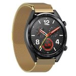 Milanese RSF stål Huawei Watch GT / Magic / TicWatch Pro - Gull