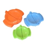 3-pack Multifunktionell Plast Dumpling Maker Dumpling Press Form Wonton Form