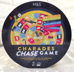 M&S Charades Chase Board Game 4+Players New/Sealed Metal Tin  **Free Postage*