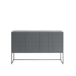 Asplund Kilt Light 137 sideboard storm grey, 3 dörrar