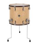 PDP Concept Classic 16x18 Natural Stain Floor Tom with Walnut Stain Wood Hoops