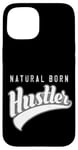 Coque pour iPhone 15 Hustler Natural Born Hustler Bouée latérale vieillie