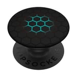 PopSockets Blue Green & Black Cellphone Holder Pop Up Mobile Phone Grip PopSockets PopGrip: Swappable Grip for Phones & Tablets