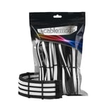 CableMod PRO ModMesh Cable Extension Kit - Sort/Hvid