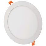 12W LED downlight - Hål: Ø15,2 cm, Mål: Ø17 cm, 230V - Dimbar : Inte dimbar, Kulör : Varm