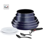 TEFAL INGENIO Easy Cook & Clean Lot 10 pieces, Poele, Casserole, Non inductio...