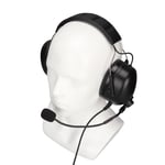 Safety Noise Reduction Headphones 7.1Mm Safety Ear Muffs+U94Ptt For Yaese Set