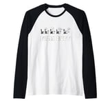 Movie Reviews For Film Buffs Pink Section Clapping Man Raglan Baseball Tee