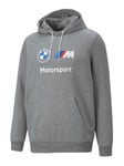 Bluza bmw mms ess fleece hoodi puma miehet grey 53624303