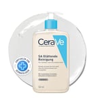 CeraVe - SA Gel Nettoyant Anti-Rugosités - Nettoie la Peau, Elimine les Rugosités - Acide Salicylique + Acide Hyaluronique + 3 Céramides Essentiels - Peau Sèche, Rugueuse, Squameuse - 564 ml