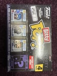 (H)Funko Bitty POP! Marvel Infinity Saga Captain America Fury Thor + Mystery 4 P