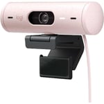 Logitech Brio 500 Full HD HDR Webcam - Rose