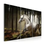 Tavla Arkiio A White Horse In The Midst Of The Trees