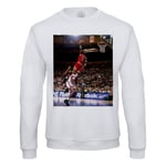 Sweat Shirt Homme Michael Jordan Poster Dunk Chicago Bulls New York