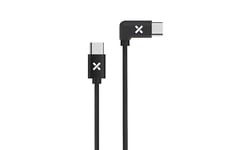 Cable coude USB-C vers USB-C 1M Noir