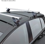 Twinny load Takräcke Aluminum A01 för bilar med integrerad takreling - VW - Skoda - Ford - Renault - Volvo - Audi - Kia - Mercedes