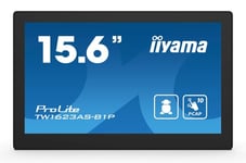 Iiyama Prolite Tw1623as-b1p 15.6" Fhd Ips Touch Android 13 Svart 15.6" Ips 450cd/m² 1920 X 1080pixels