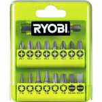 Bitssats Ryobi RAK17SD 17 delar