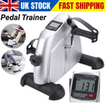 Mini Exercise Bike Portable Pedal Exerciser Resistance Cycle Indoor Gym Fitness