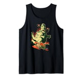 The Simpsons Treehouse of Horror Homerzilla Terror Tank Top