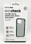 tech21 iPhone 12 Pro Max Drop Protection Back Case Cover Black/Smokey