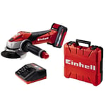 Brand New Einhell TE-AG 18/115 Li Power X-Change Angle Grinder Battery & Charger