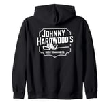 Johnny Hardwood's Bush Trimming Company, Funny Gardener Zip Hoodie