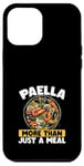 Coque pour iPhone 12 Pro Max Paella More Than Just A Meal Paella espagnole aux fruits de mer