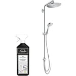 Colonne de douche Hansgrohe Croma Select s 280 Reno chromée + nettoyant Briochin