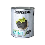 Ronseal 38263 Garden Paint Charcoal Grey 750ml