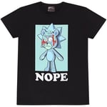 T-shirt Rick And Morty  Nope