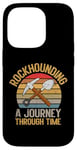 Coque pour iPhone 14 Pro Collection de minéraux Rockhounding : un voyage dans le temps