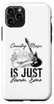 Coque pour iPhone 11 Pro La musique country, c'est juste Farm Emo