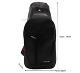 Boys Men Sling Bag Backpack Anti-Theft Chest Pack Cross Body Shoulder Messenger